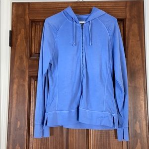 Woolrich Hooded Zip Up Sweatshirt